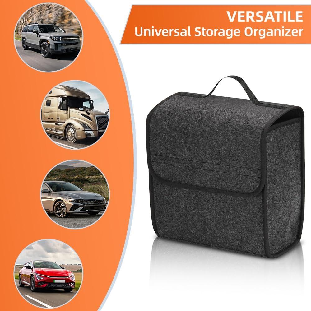 Organizador de Maletero de Coche RAGBUSCLE Plegable 28x15x28cm