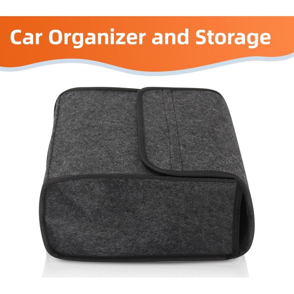 Organizador de Maletero de Coche RAGBUSCLE Plegable 28x15x28cm