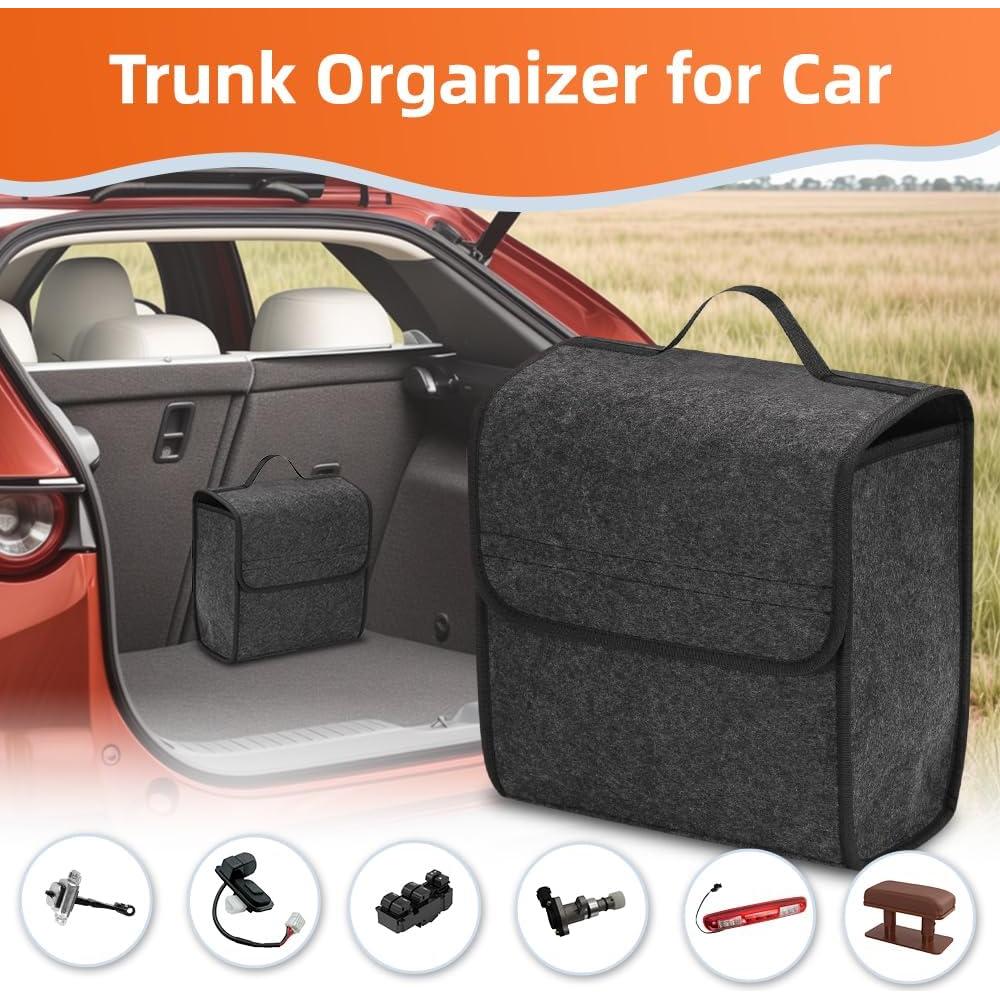 Organizador de Maletero de Coche RAGBUSCLE Plegable 28x15x28cm