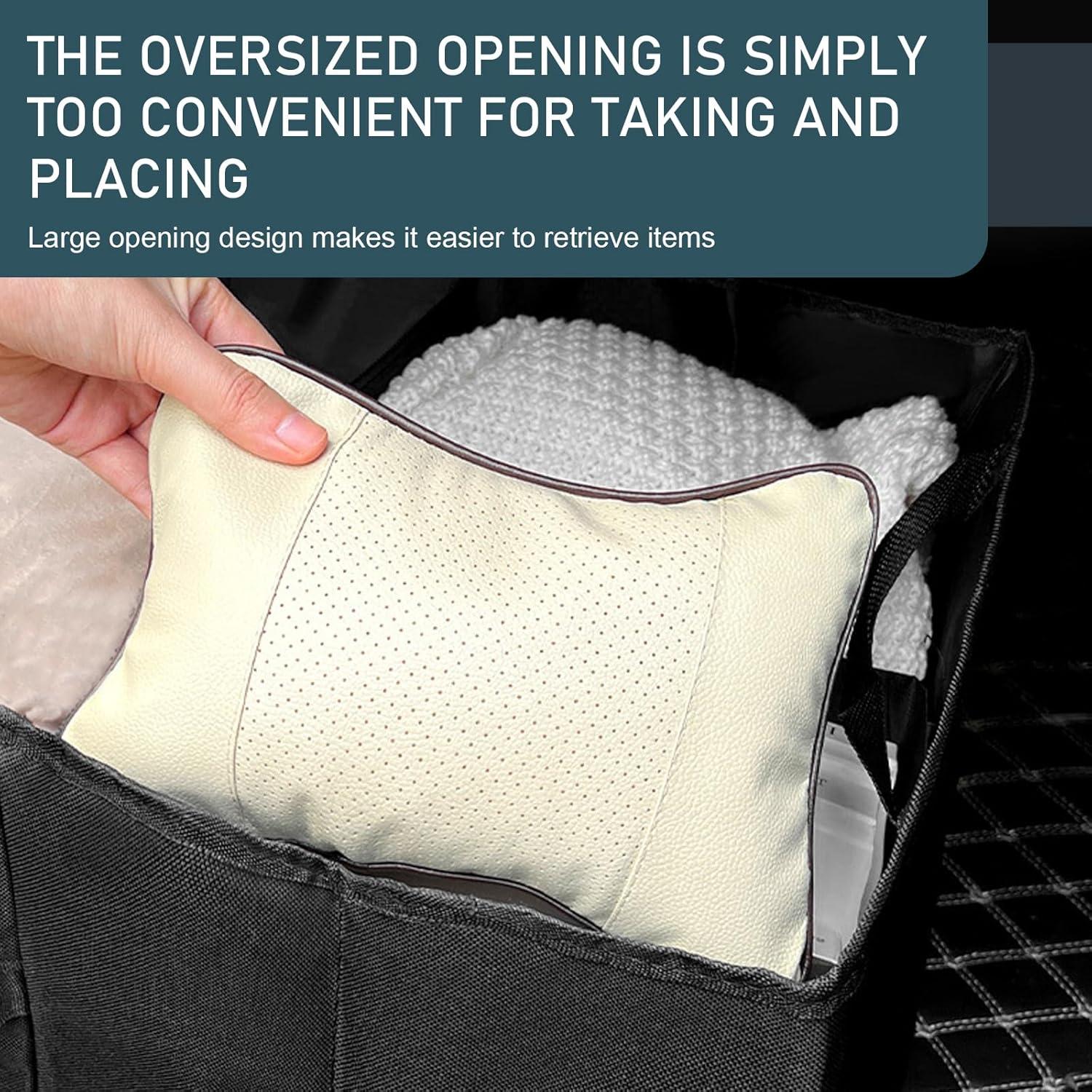 Organizador de Maletero de Coche Icykale ALESND3333BL-1PC Plegable