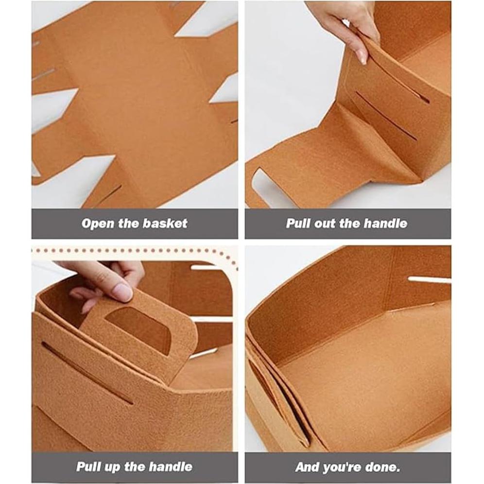 Organizador de Maletero Plegable OULIGET Grande Marrón