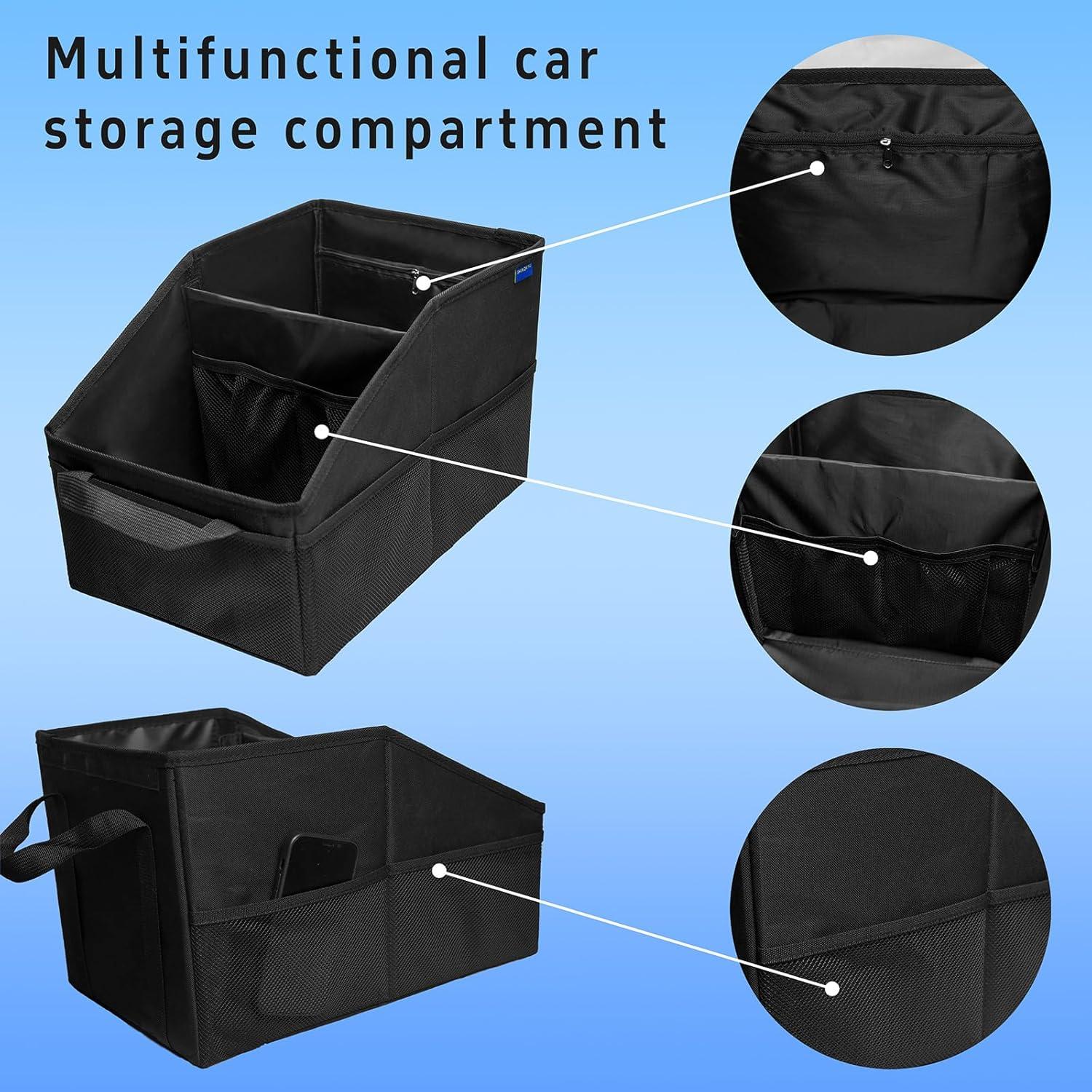 Organizador de Asiento de Coche SHUN ZHI YU Plegable Negro