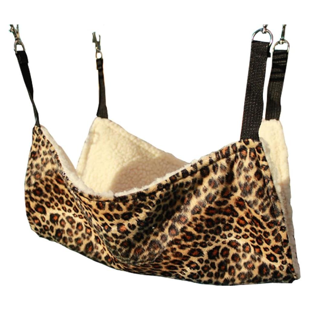Hamaca para Mascotas WZYuan Leopardo 35x35cm para Gatos