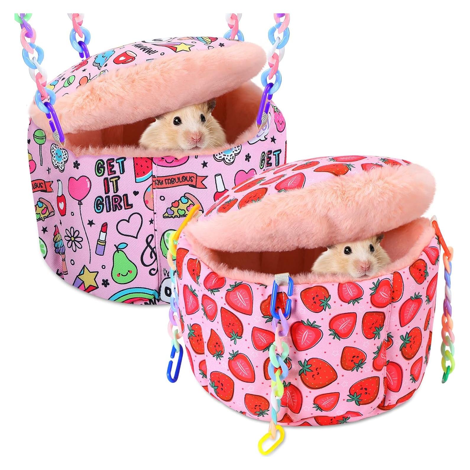 Hamacas Colgantes para Ratas Maitys 2 Pcs 18x18x16 cm