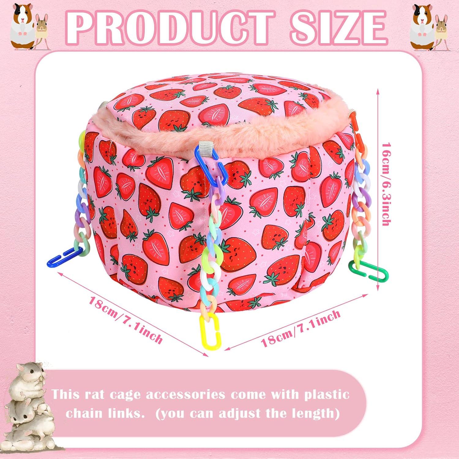 Hamacas Colgantes para Ratas Maitys 2 Pcs 18x18x16 cm