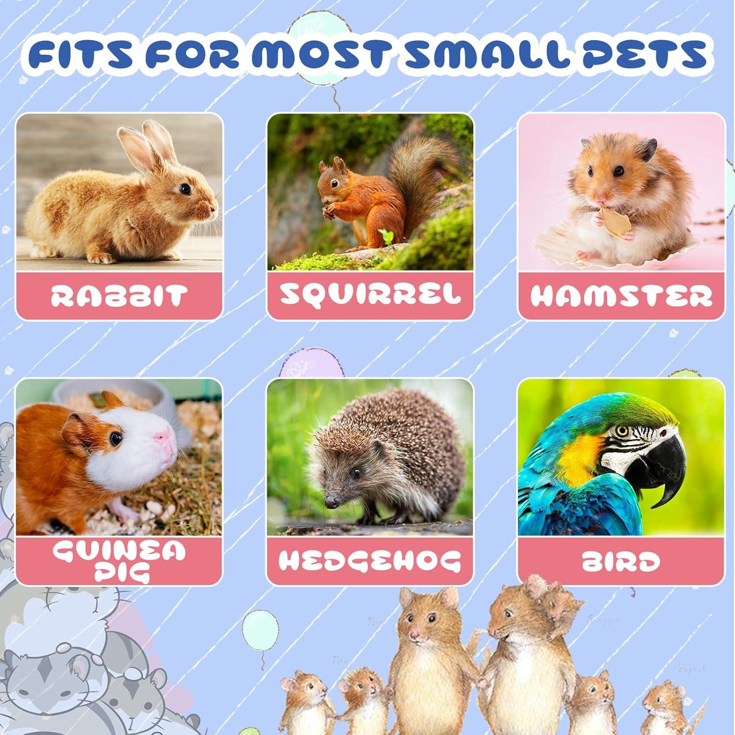 Hamaca Doble Capa para Ratas Ribbonlic - 2 Piezas 26x18x12cm