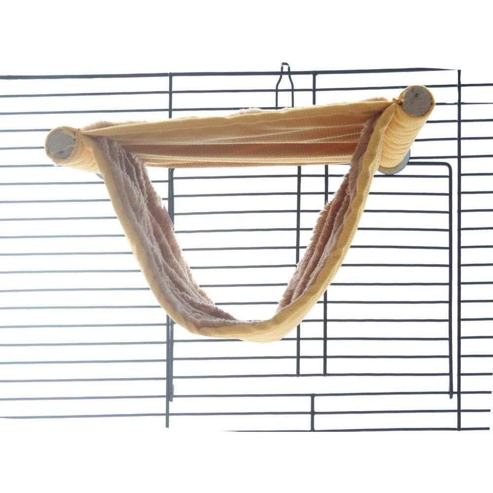 Hamaca de Cama Doble KENSID para Hámster y Mascotas Pequeñas - 23x17 cm