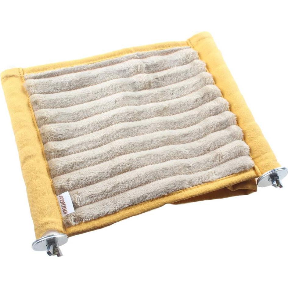 Hamaca de Cama Doble KENSID para Hámster y Mascotas Pequeñas - 23x17 cm