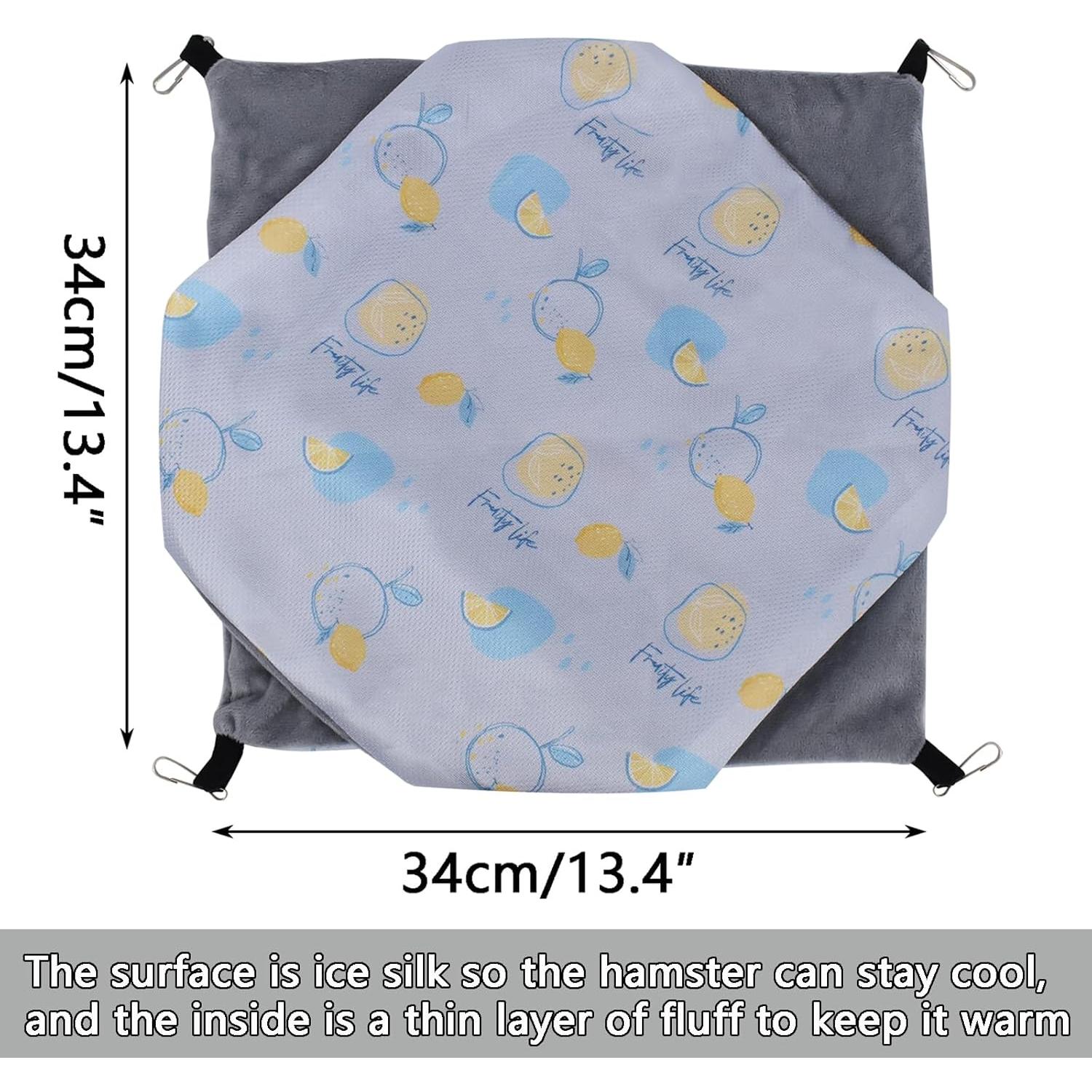 Hamaca Doble Capa GKYZBB para Cobayo y Hurón 34x34cm