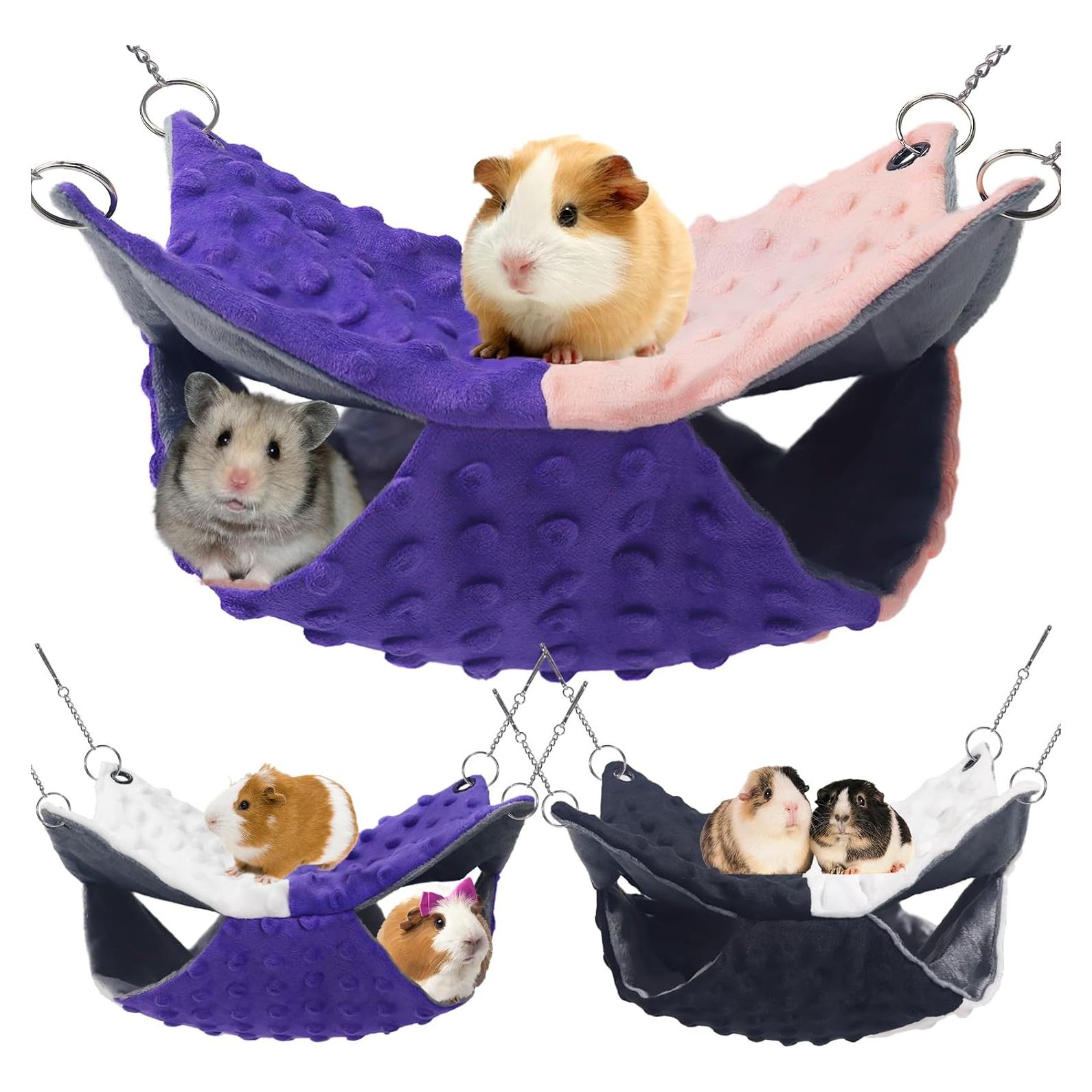 Hamaca Colgante para Mascotas Intulife 28x28 cm - Ratas, Hámsters, Cobayas