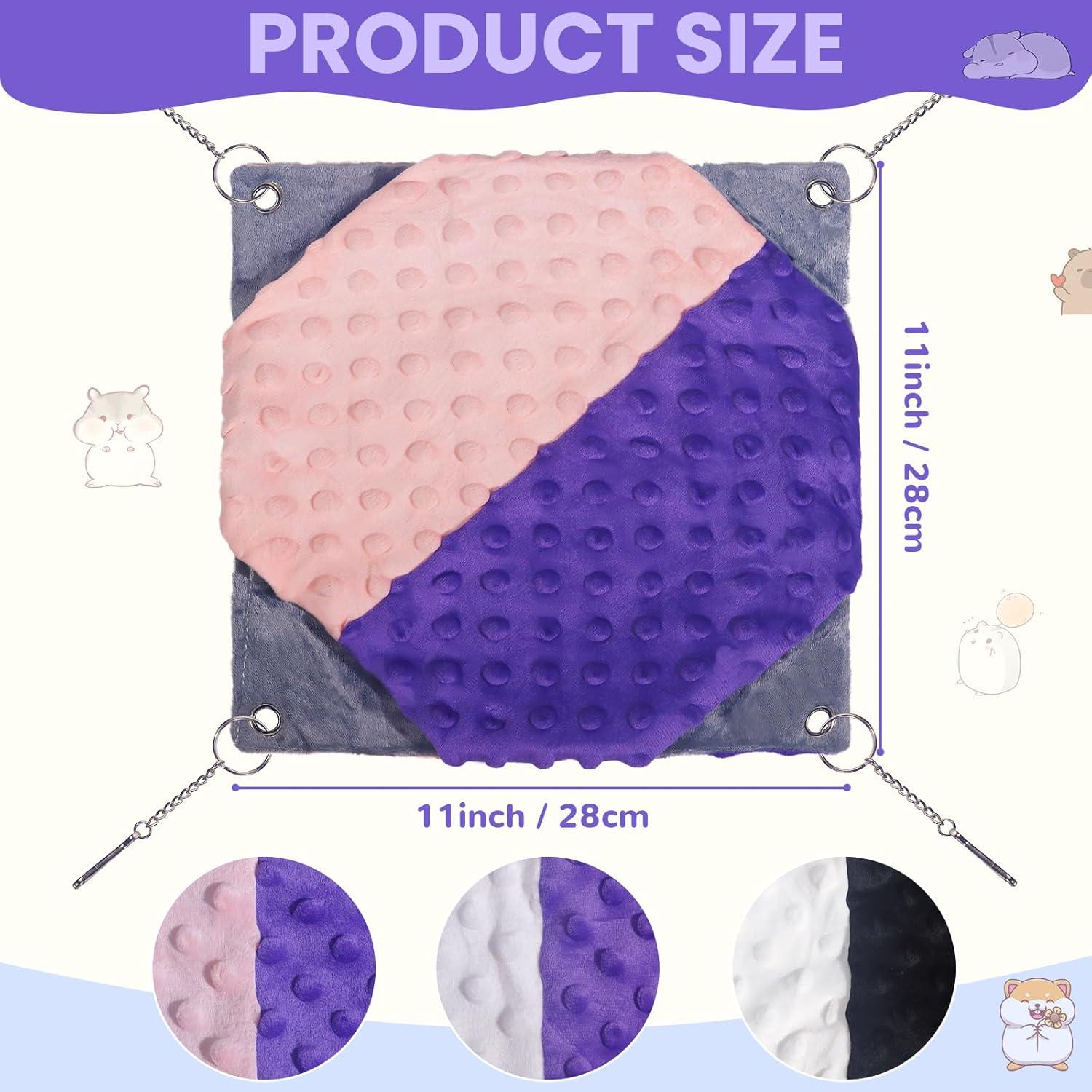 Hamaca Colgante para Mascotas Intulife 28x28 cm - Ratas, Hámsters, Cobayas