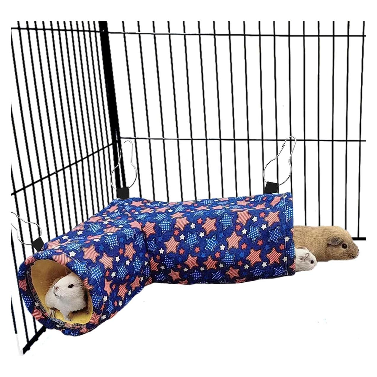 Hamaca y Túnel para Cobayas y Hurones EAEDMY 36.1x24.9cm