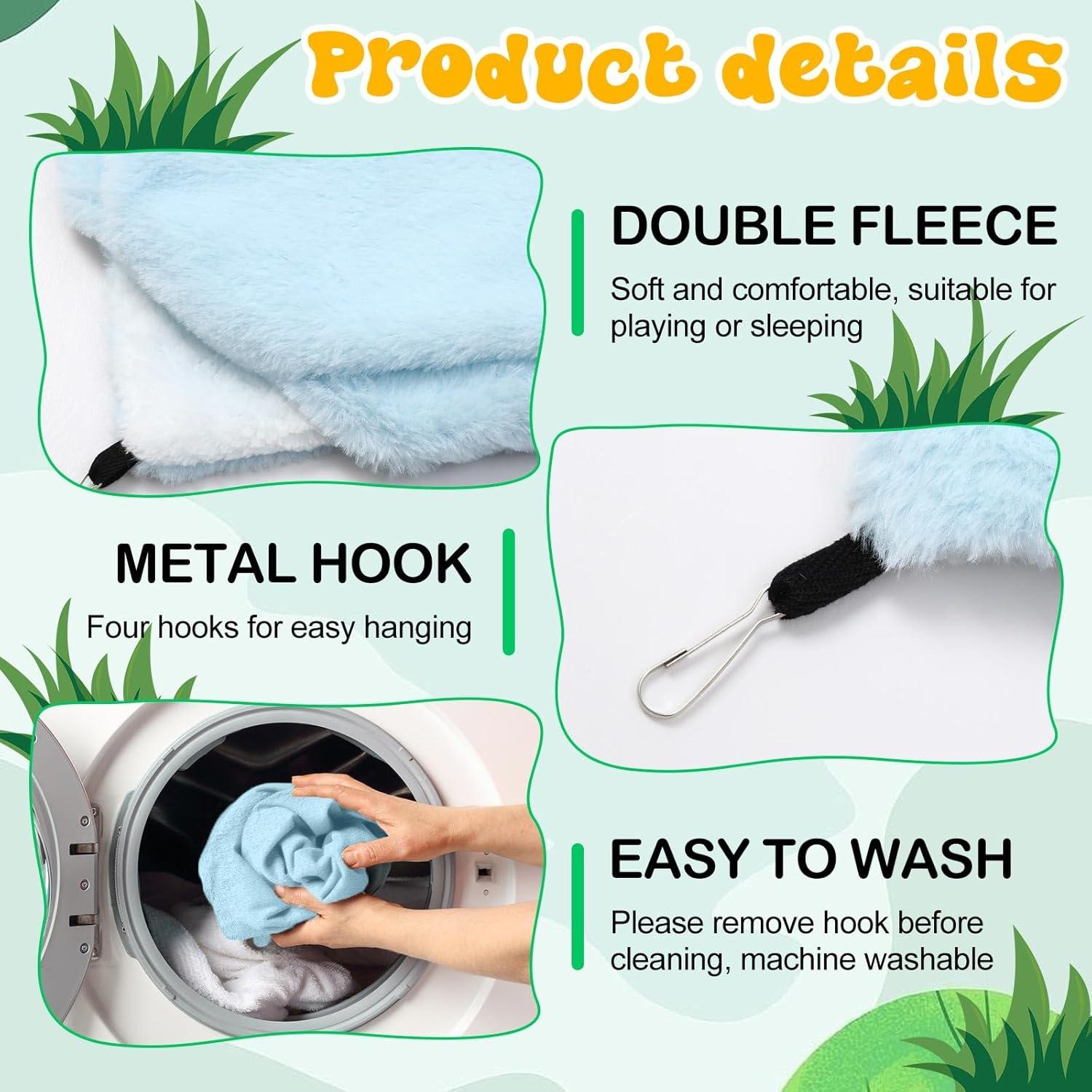 Hamaca para Mascotas Pequeñas Jerify 6 Pcs 30x30 cm