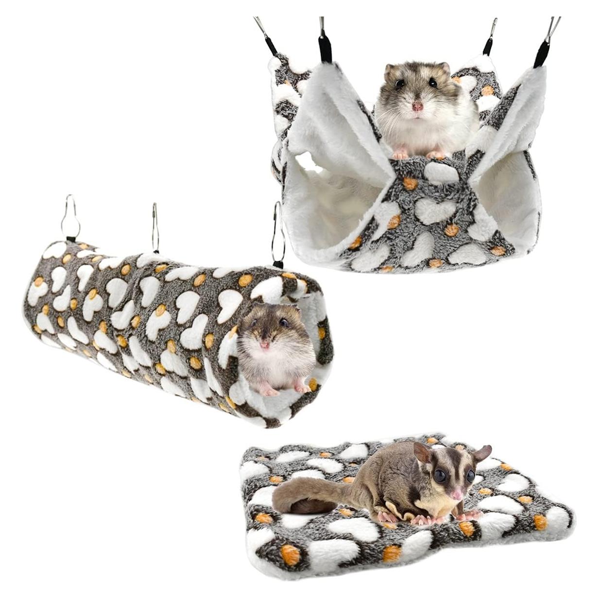 Hamaca Colgante Vehomy para Hámster y Animales Pequeños