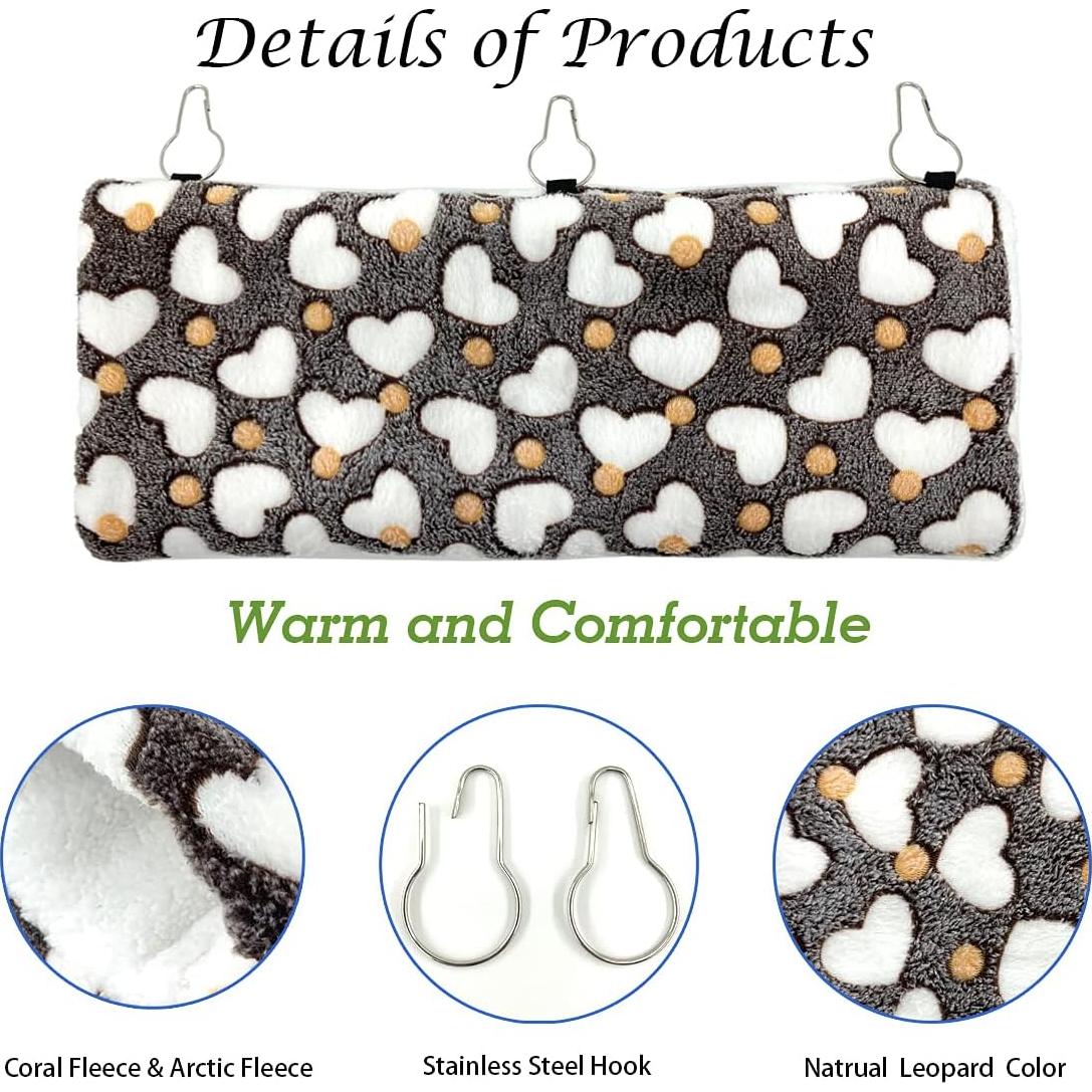 Hamaca Colgante Vehomy para Hámster y Animales Pequeños