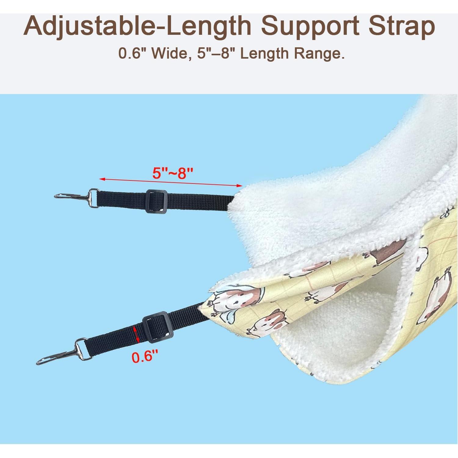 Conjunto Hamaca y Túnel LUCKITTY para Mascotas Pequeñas 2-Pack