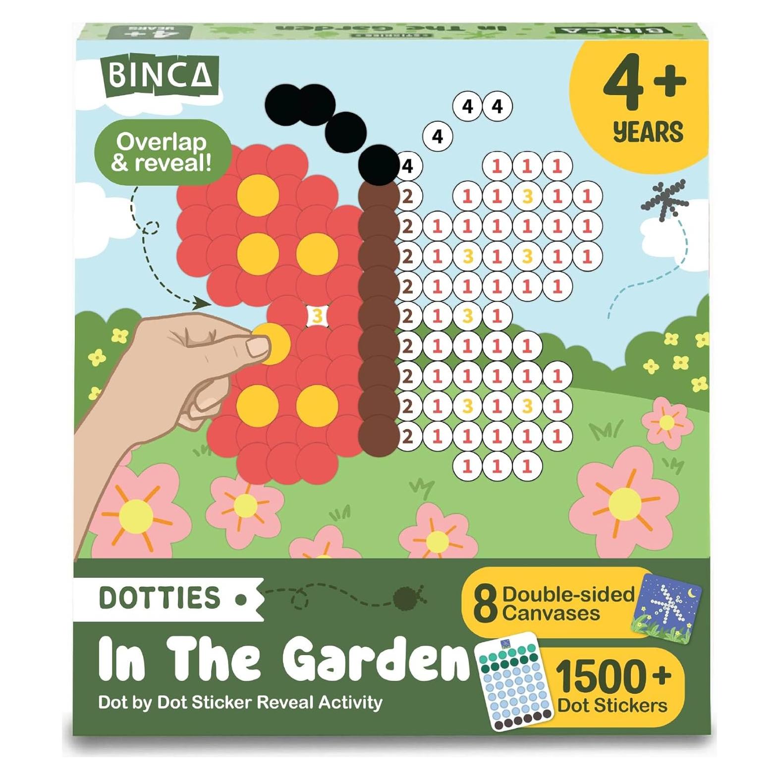 Kit de Arte con Stickers Binca - 1500 Stickers Animales