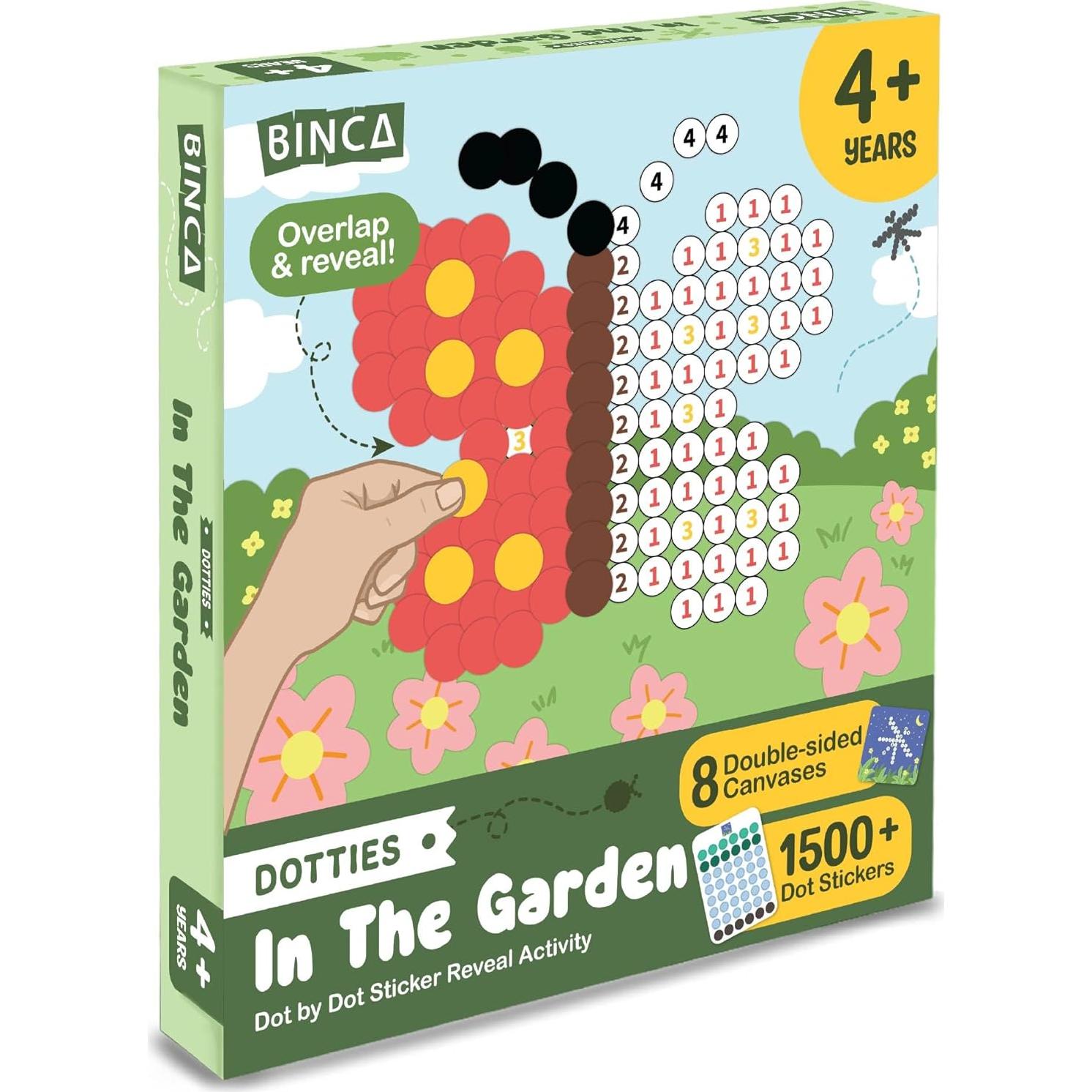 Kit de Arte con Stickers Binca - 1500 Stickers Animales