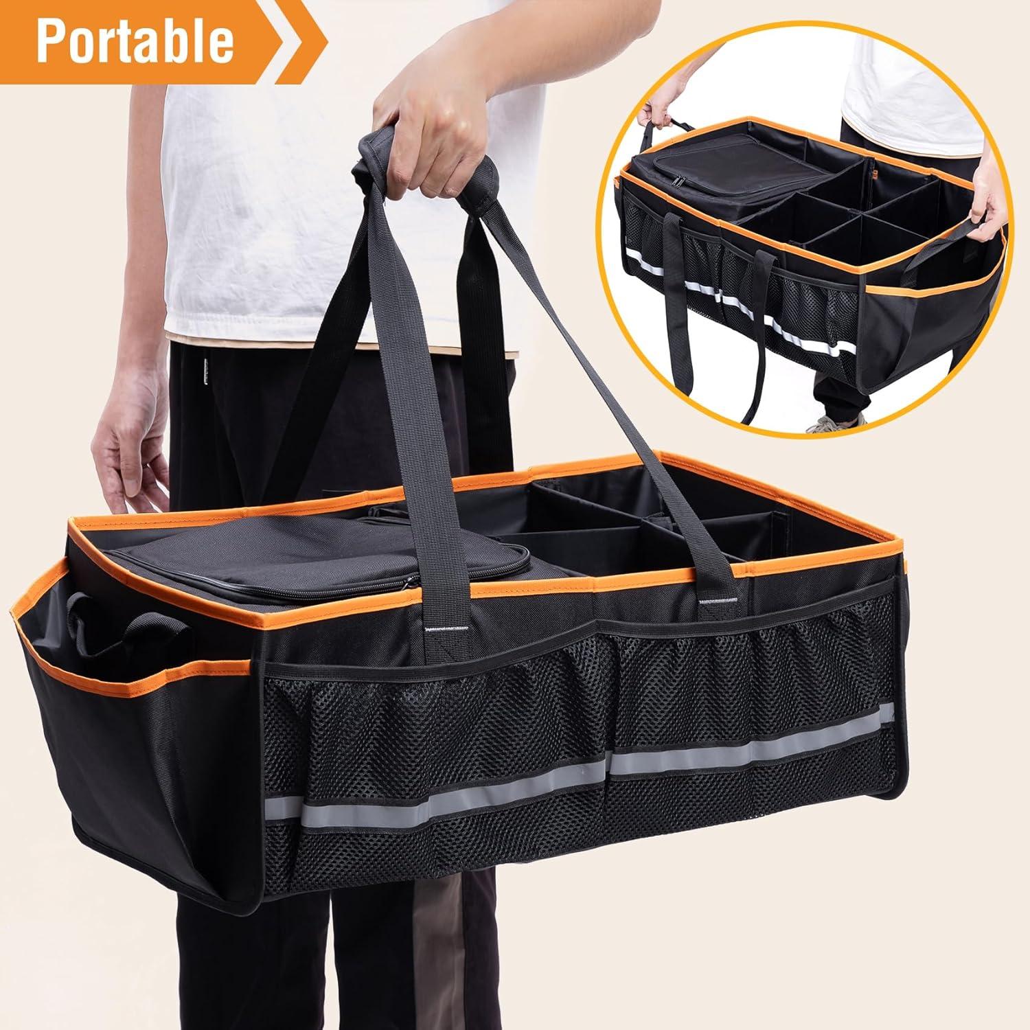 Organizador de Maletero Frontal Rifachua con Bolsa Térmica 54L