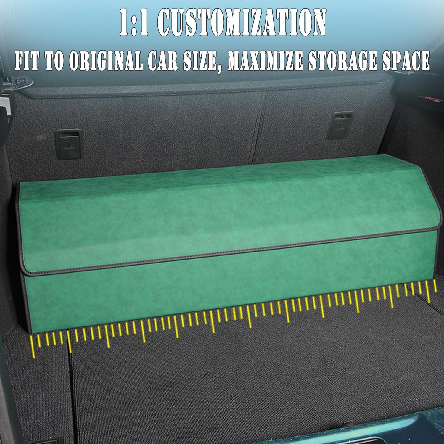 Organizador de Maletero JIEREPU para Ford Explorer 2020-2025 Verde