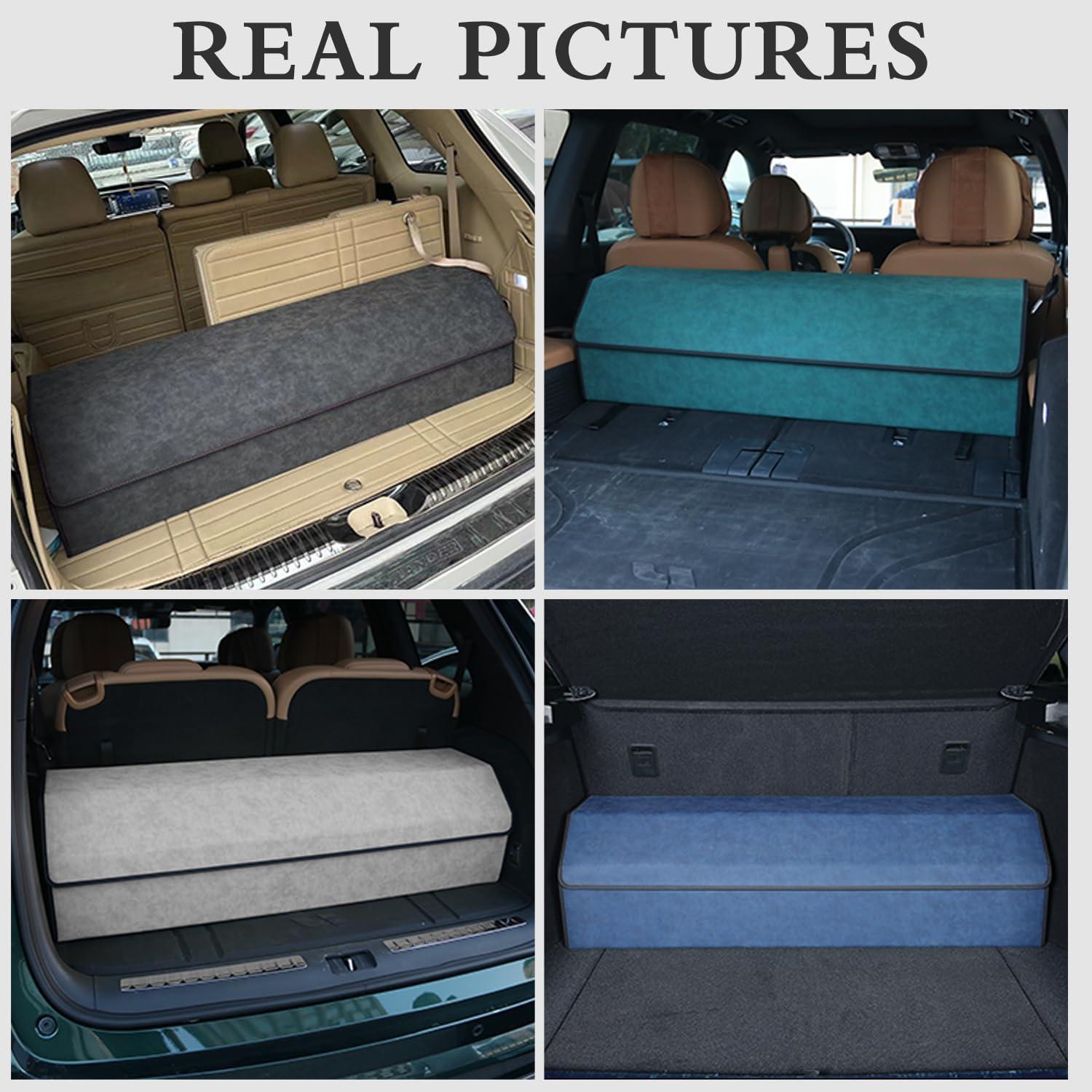 Organizador de Maletero JIEREPU para Ford Explorer 2020-2025 Verde