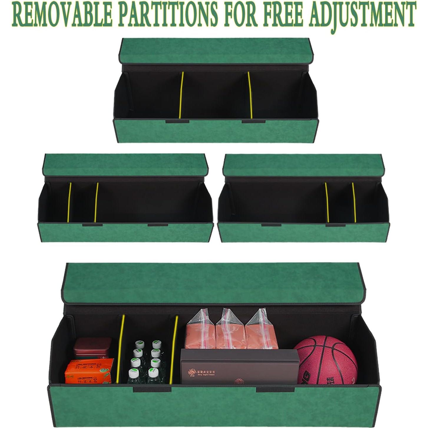 Organizador de Maletero JIEREPU para Ford Explorer 2020-2025 Verde