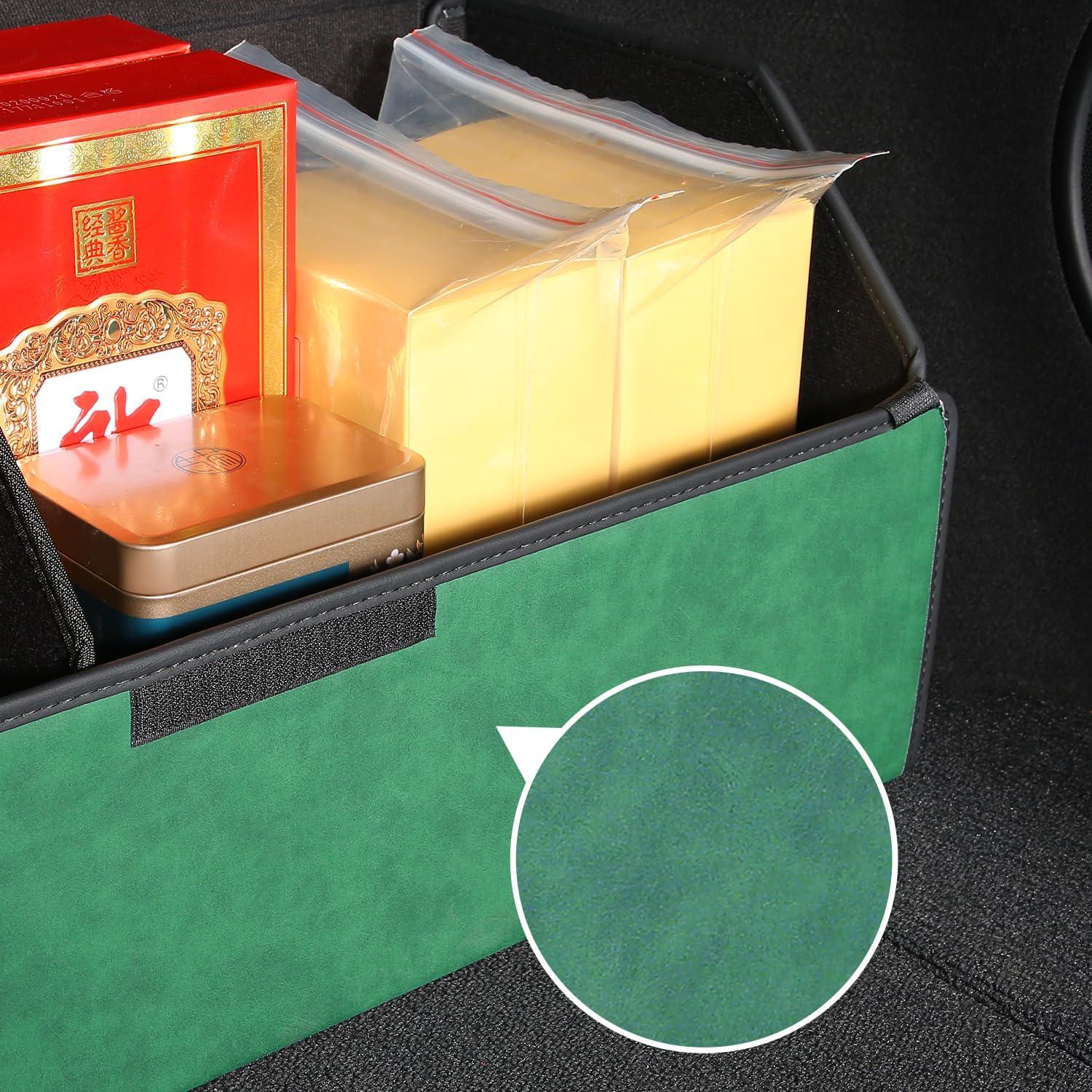 Organizador de Maletero JIEREPU para Ford Explorer 2020-2025 Verde