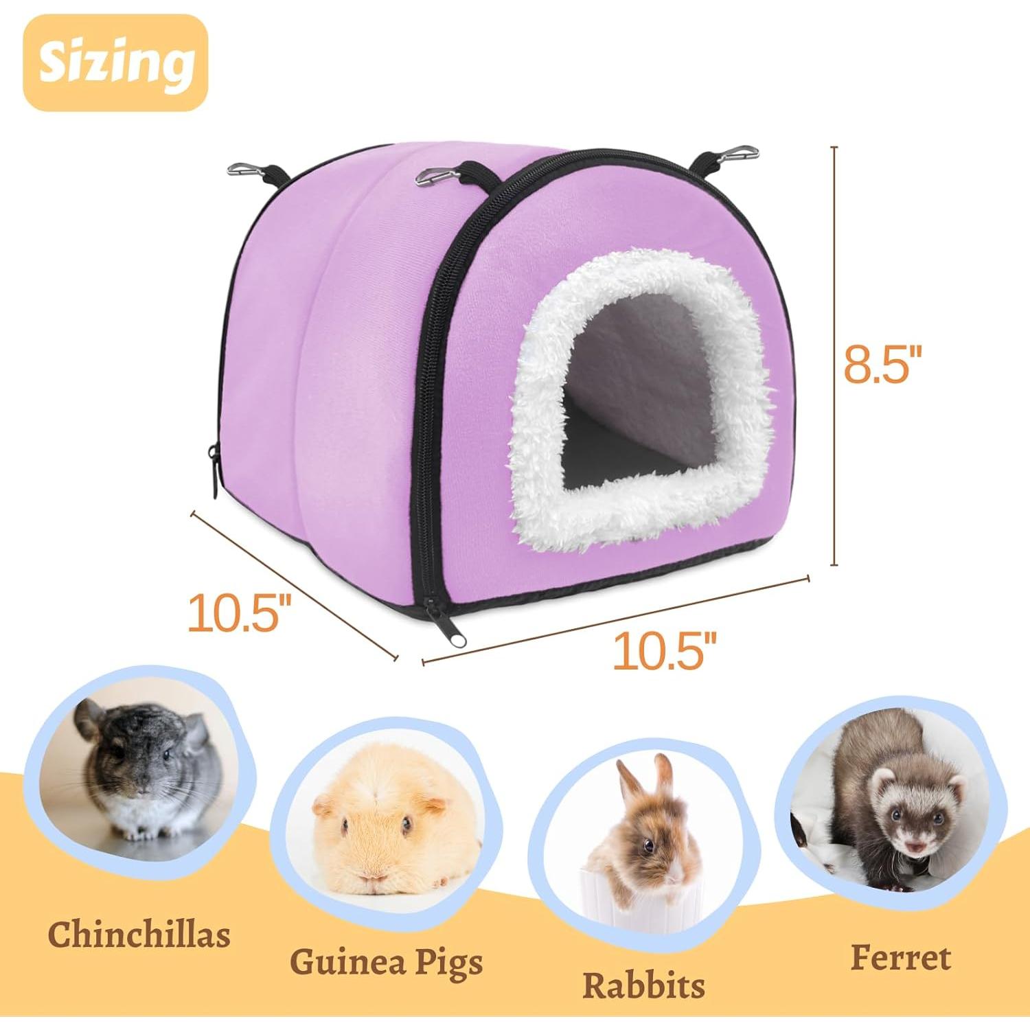 Escondite para Cobayas TiereCare - Hamaca Multifuncional 26x26cm