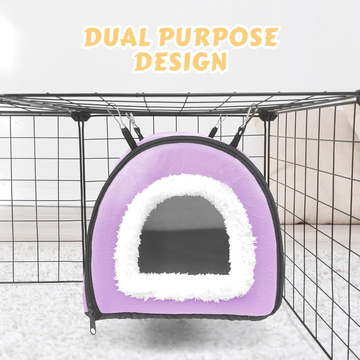 Escondite para Cobayas TiereCare - Hamaca Multifuncional 26x26cm