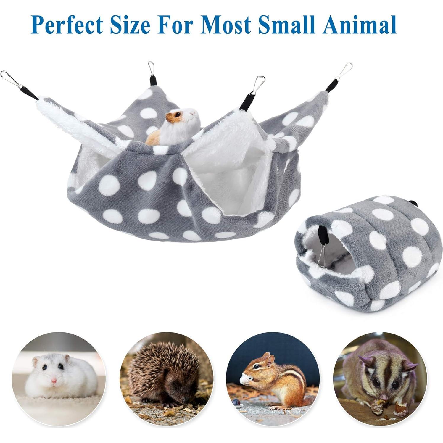 Juego de Cama y Hamaca Mogoko para Mascotas Pequeñas