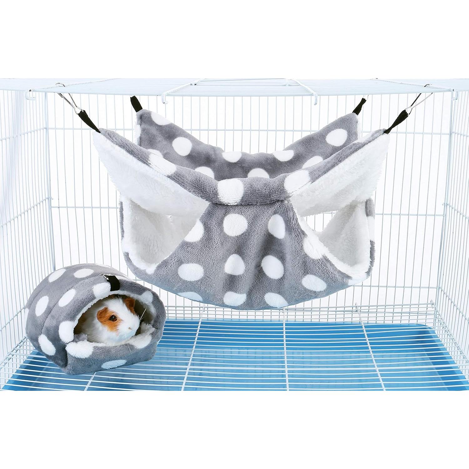 Juego de Cama y Hamaca Mogoko para Mascotas Pequeñas