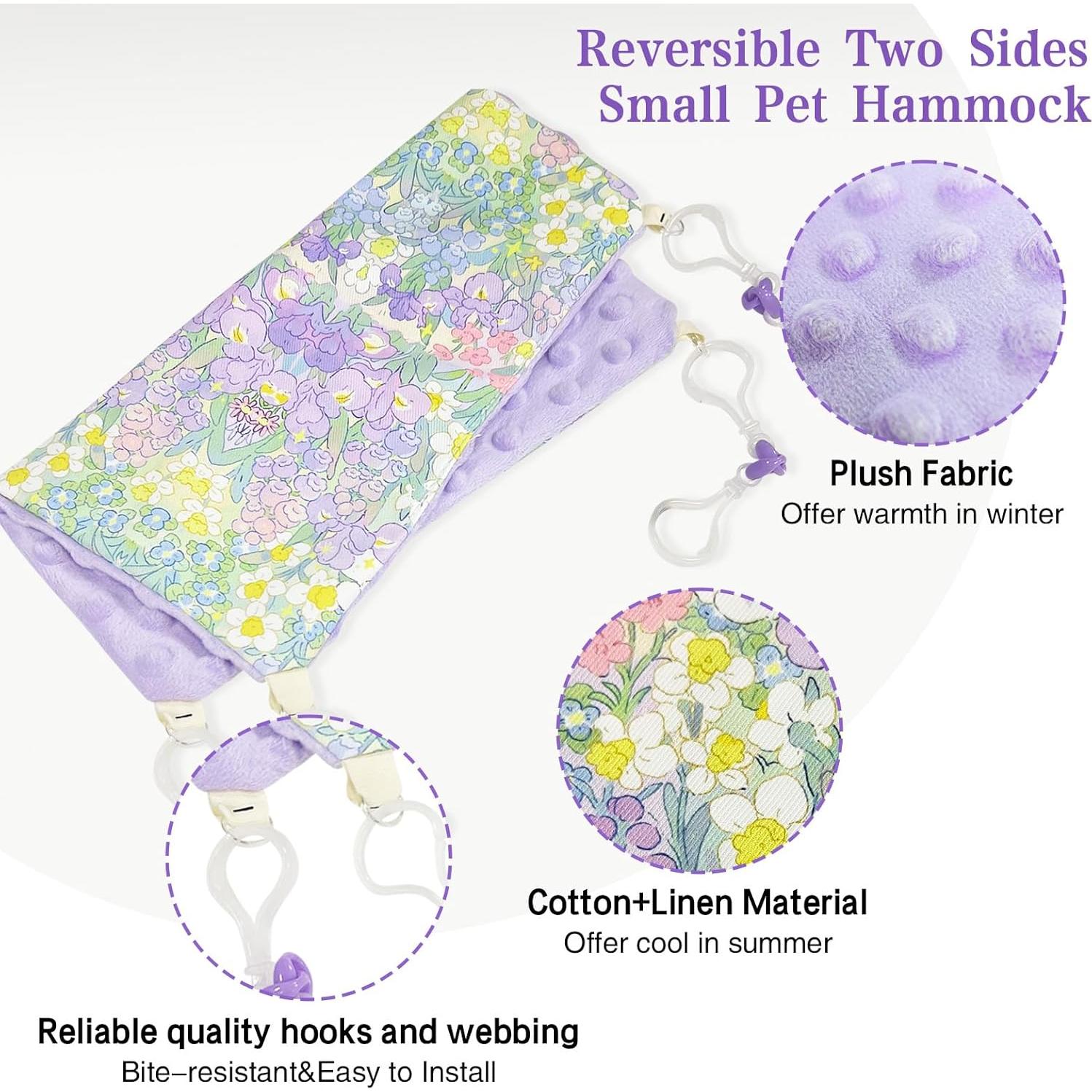 Hamaca Colgante para Pequeños Animales Fnaobai 25x25 cm