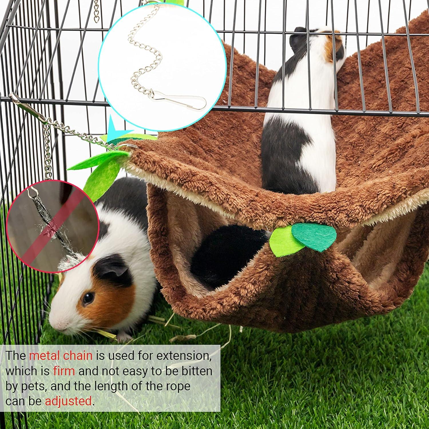 Conjunto de Hamacas para Pequeños Animales ORZECHKO - 2 Piezas