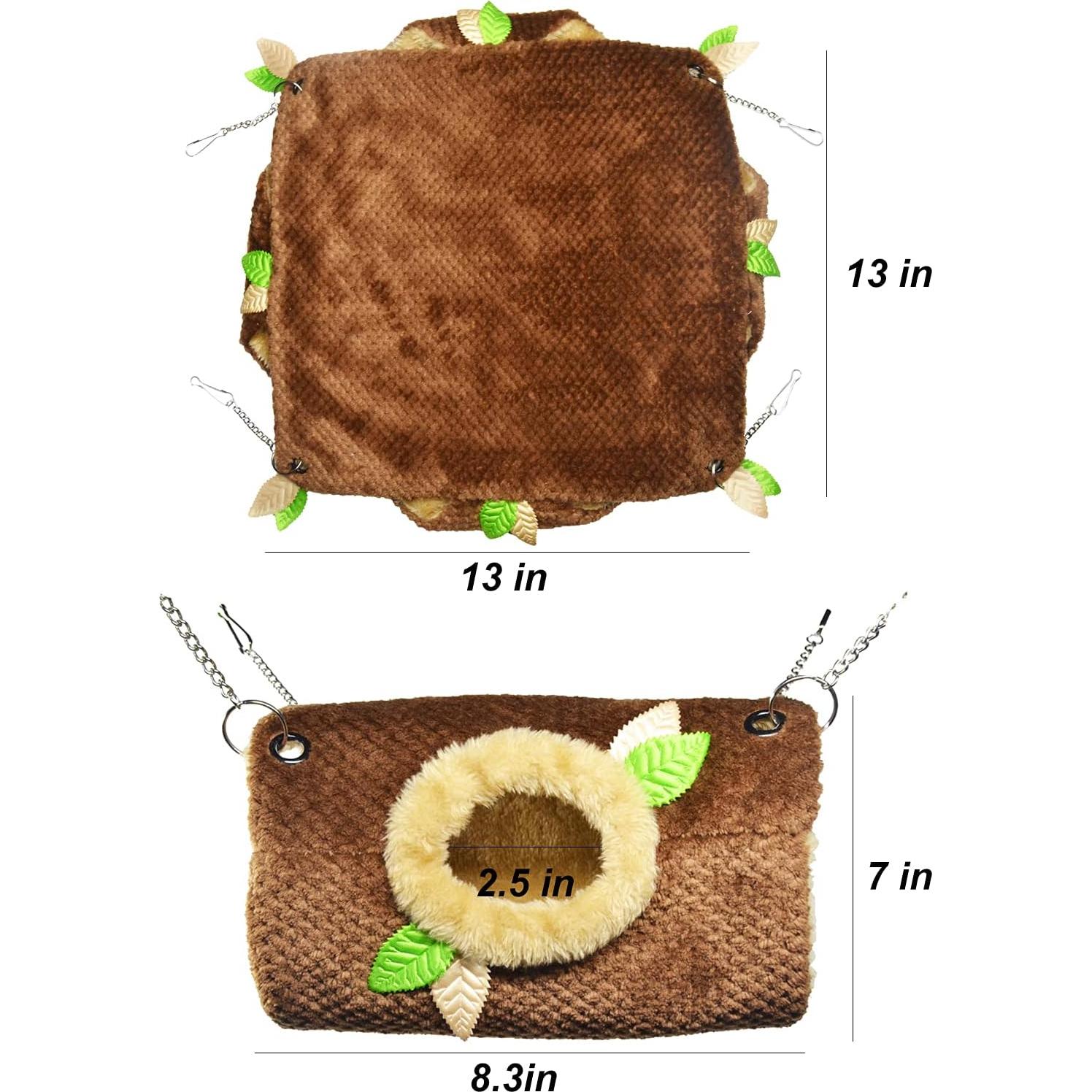 Hamaca Colgante para Hámster ISMARTEN - Conjunto Jungle 33x33 cm