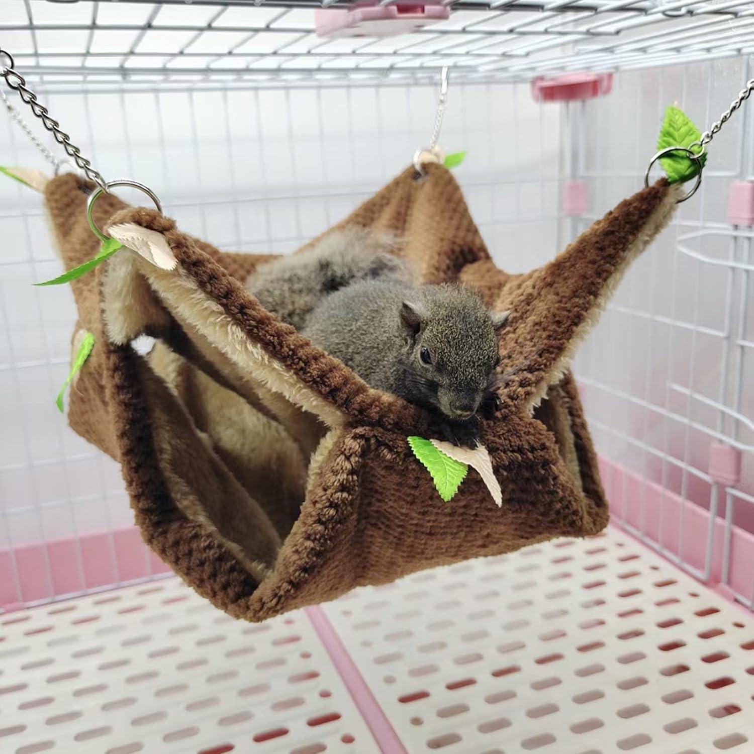 Hamaca Colgante para Hámster ISMARTEN - Conjunto Jungle 33x33 cm