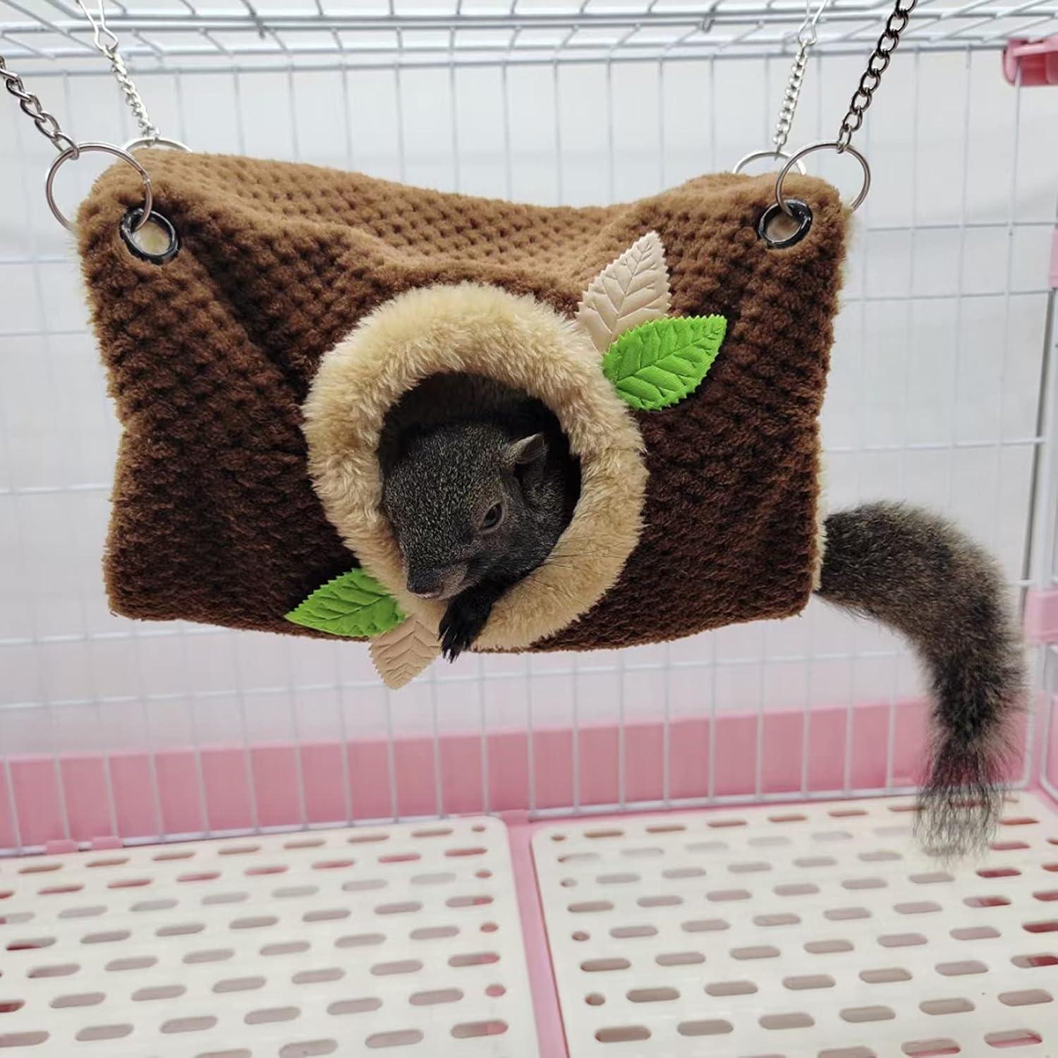 Hamaca Colgante para Hámster ISMARTEN - Conjunto Jungle 33x33 cm