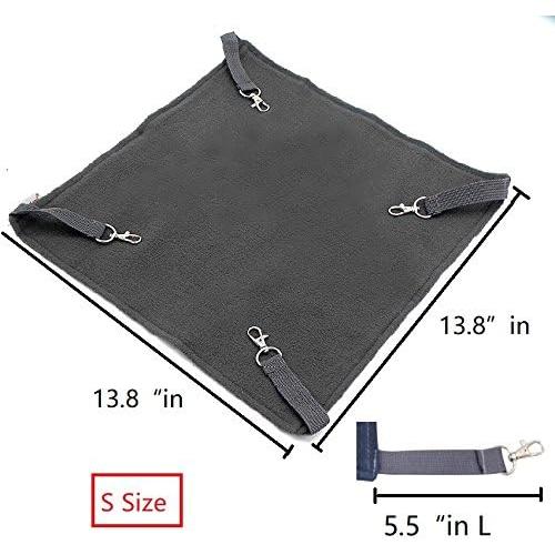 Hamaca para Gato Petall Pequeña Roja Impermeable 35x35 cm