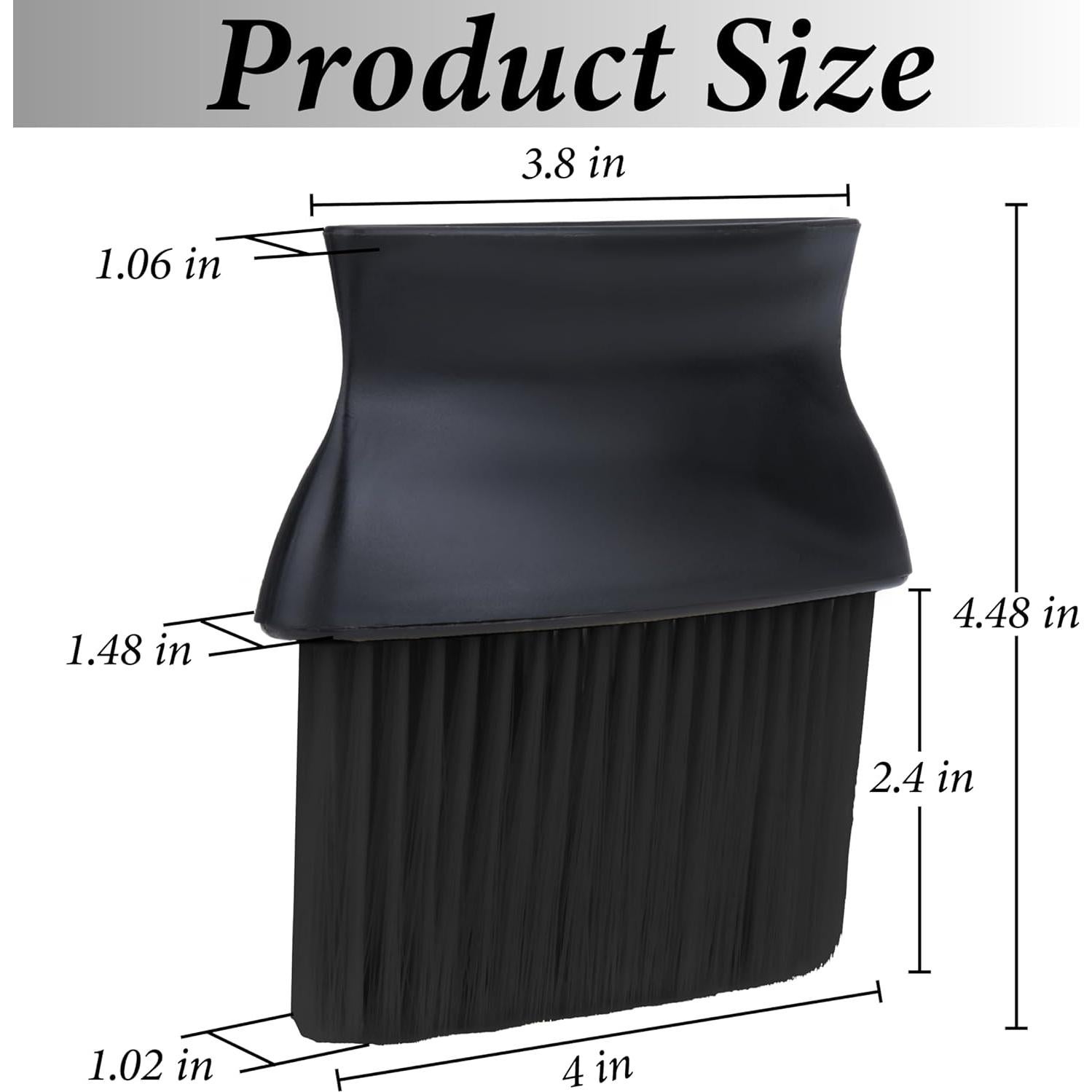 Cepillo de Limpieza para Interior de Coche Ecocstm Negro