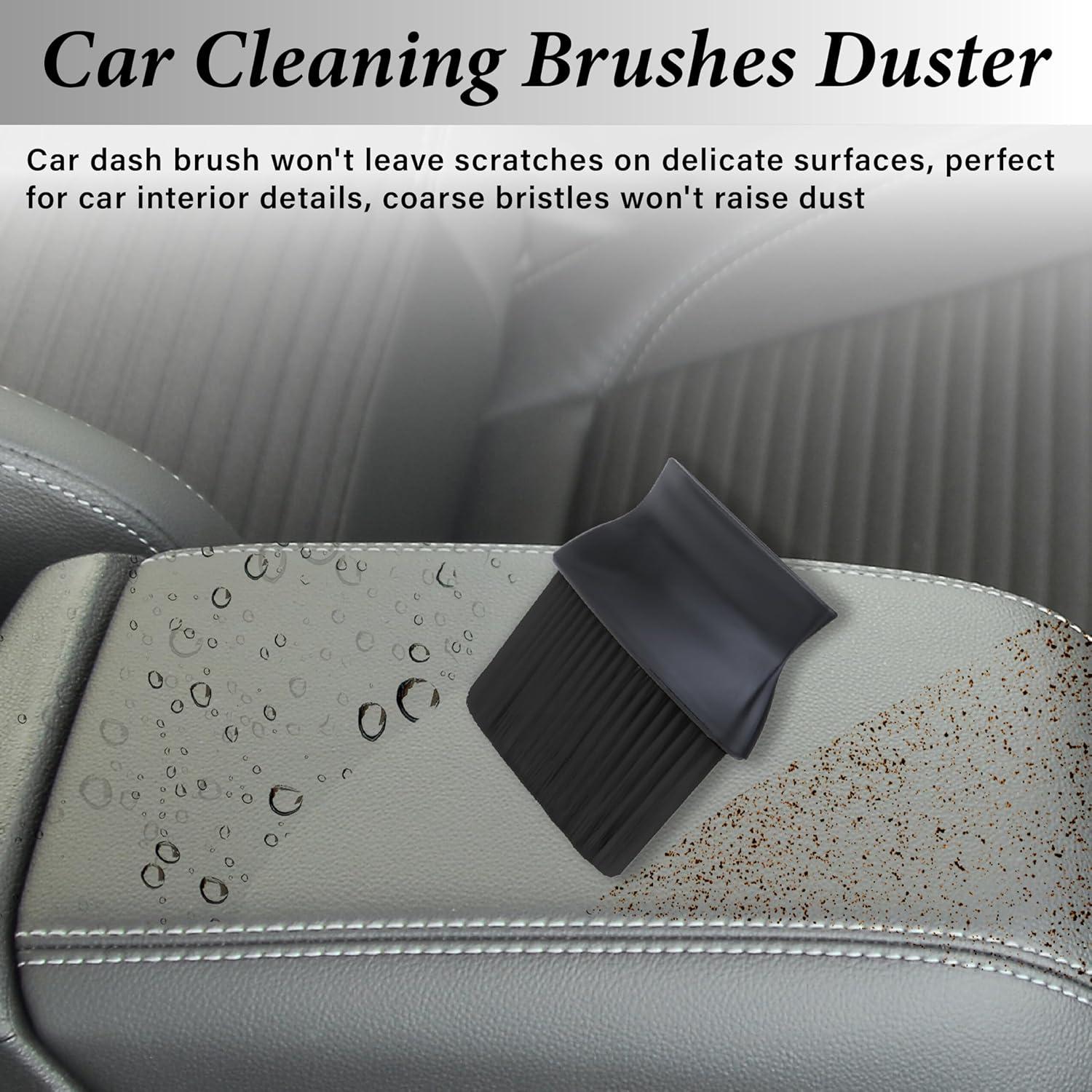 Cepillo de Limpieza para Interior de Coche Ecocstm Negro