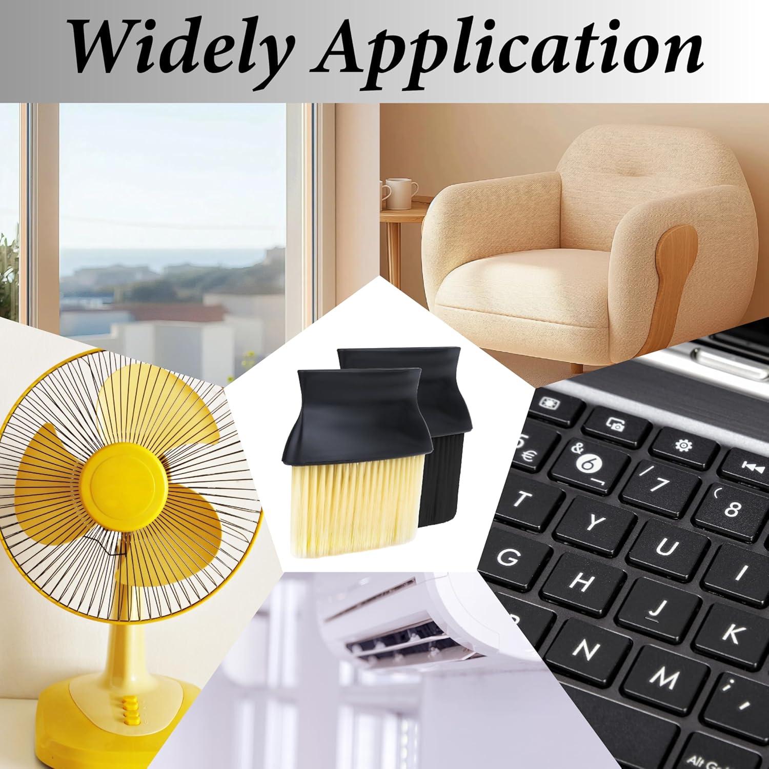 Cepillo de Limpieza para Interior de Coche Ecocstm Negro