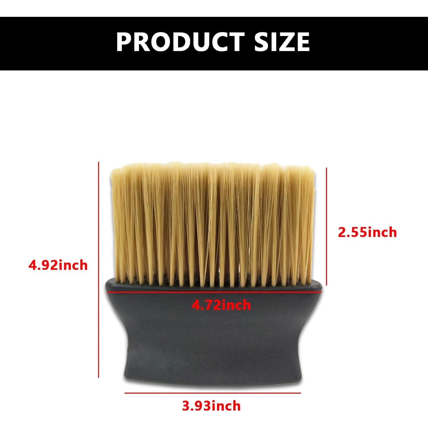 Cepillo de Detalle Interior Auto Fogfar Amarillo 1 PC Suave