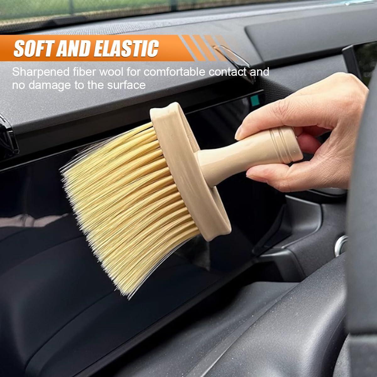 Cepillo de Detalle de Interior de Coche KITUREK Microfibra