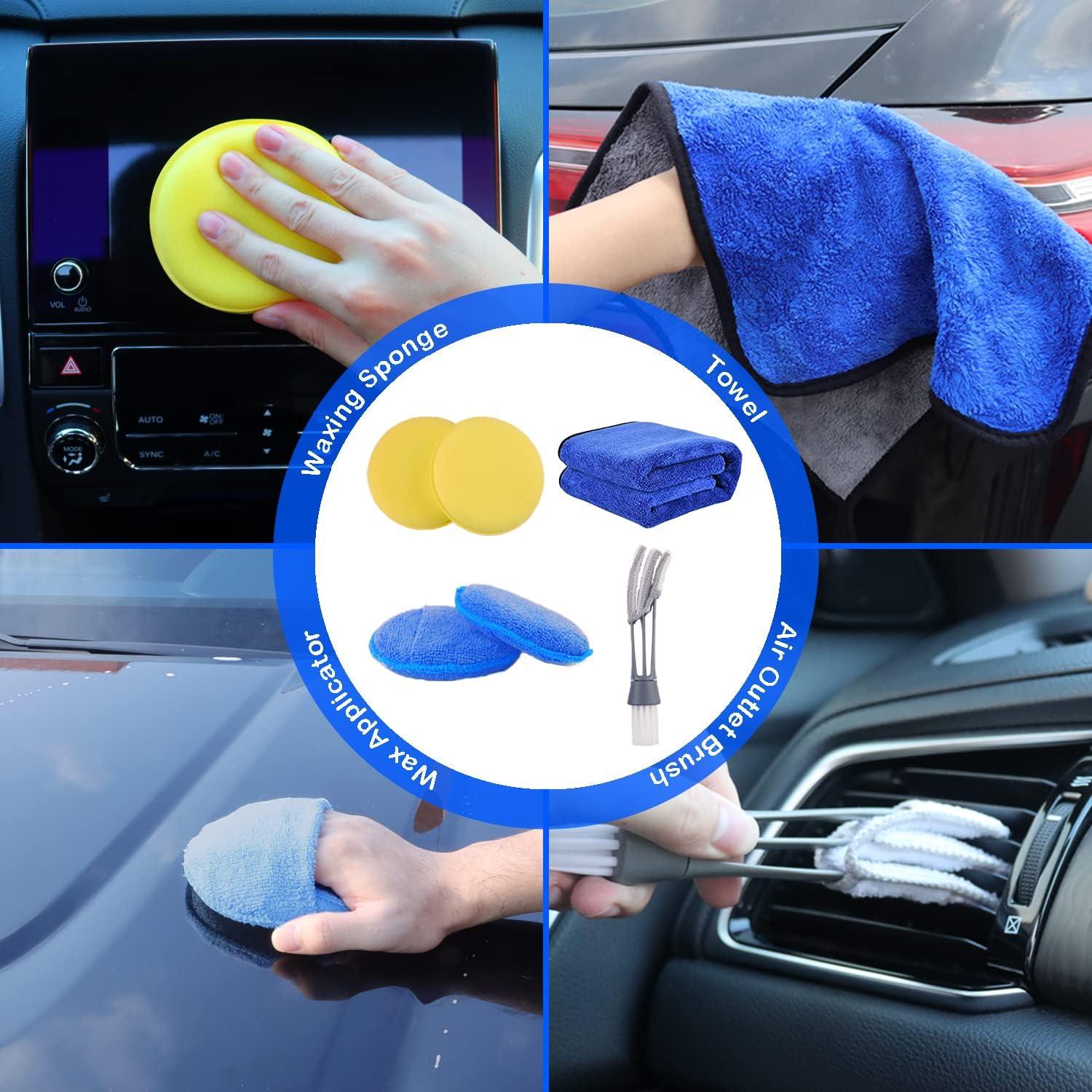 Juego de Cepillos para Detallar Automóviles TTRCB 20 Piezas