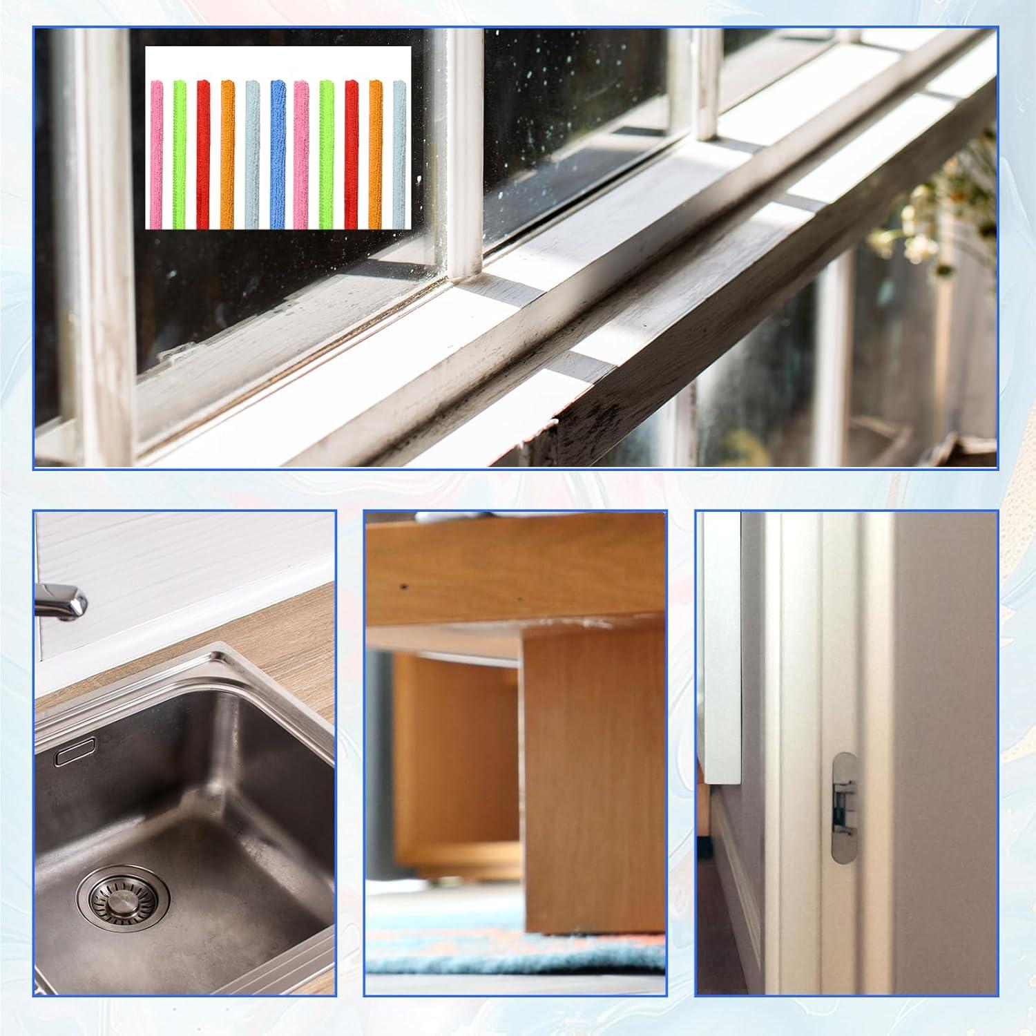 Palitos de Limpieza de Microfibra 12 Piezas QfwdfcTrenz