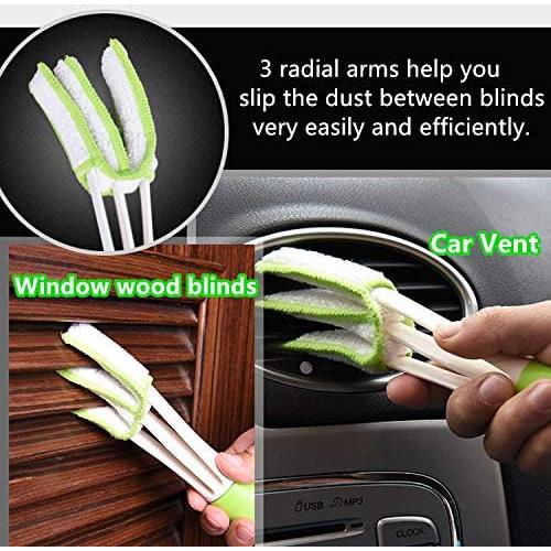 Juego de 3 cepillos de limpieza Yhtawoo para persianas y teclados