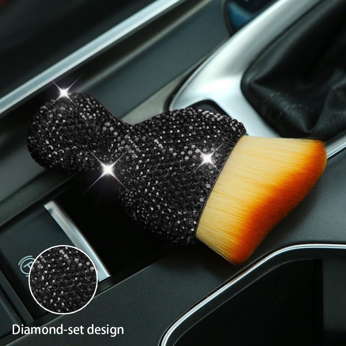 Cepillo de Polvo para Interior de Auto zipelo Negro 10x5x2.5cm