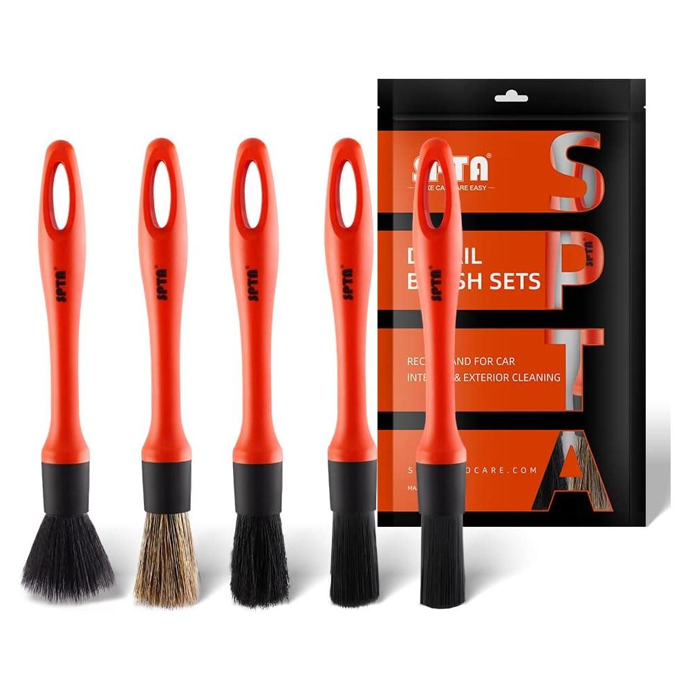 Juego de Cepillos para Detallar Automóviles SPTA 5 Piezas