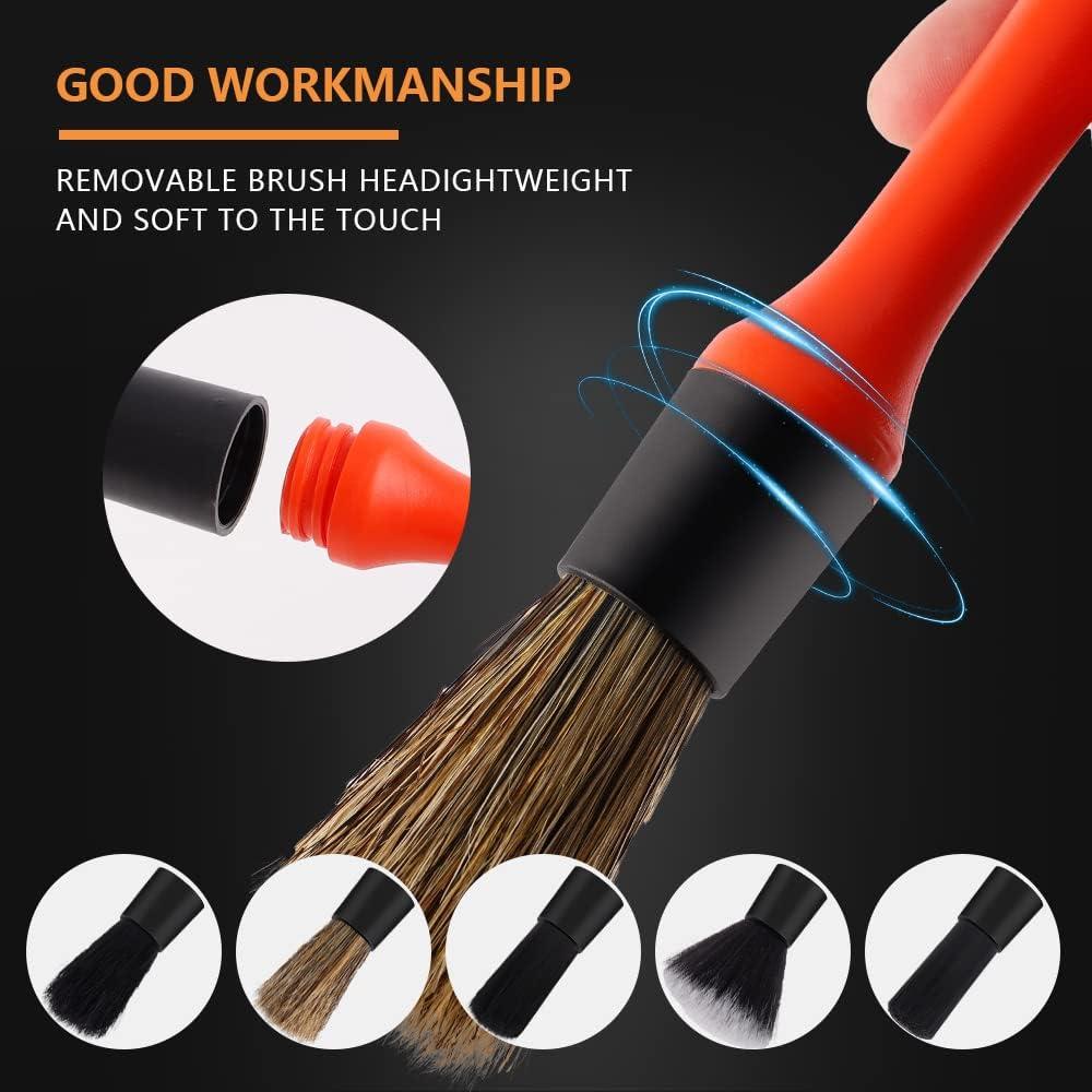 Juego de Cepillos para Detallar Automóviles SPTA 5 Piezas