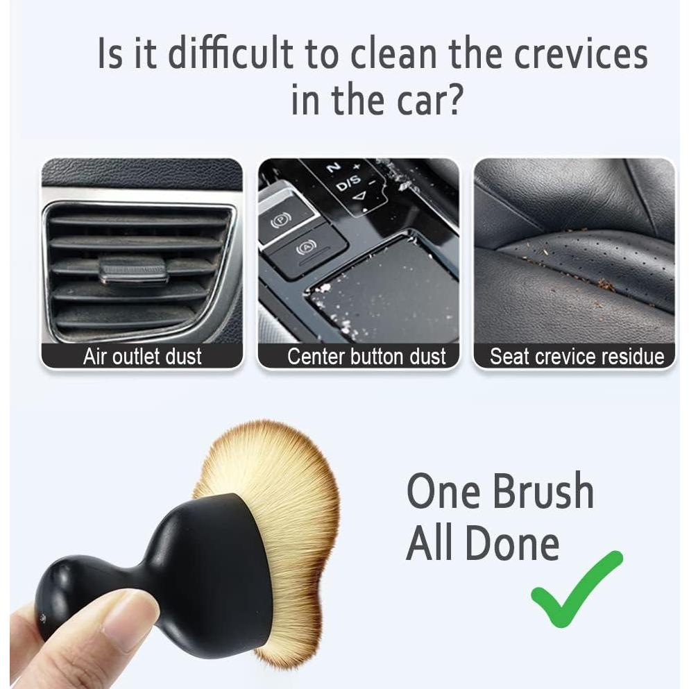 Cepillo para Auto HAOBO 1Pcs Suave para Interior y Exterior