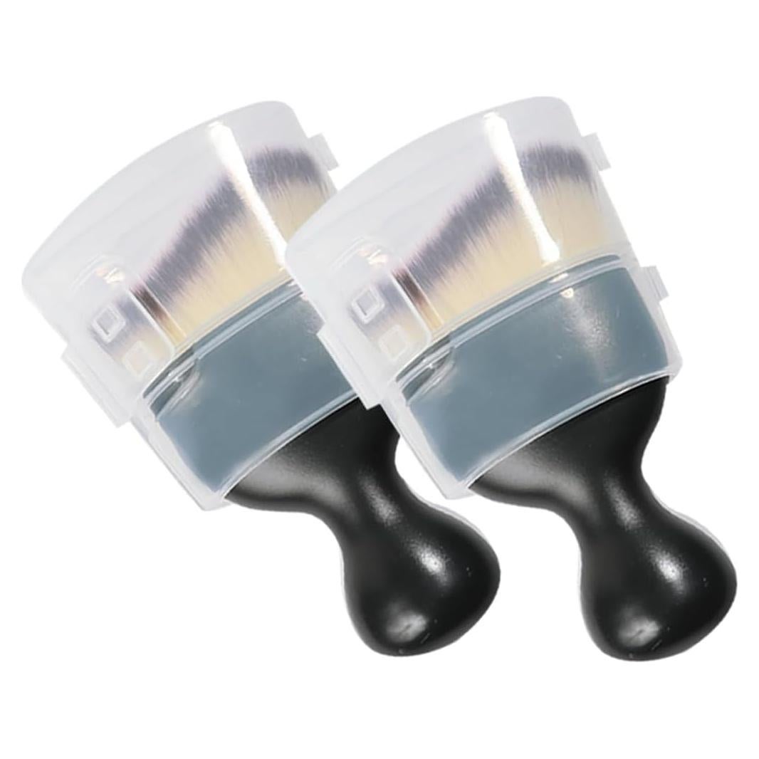 2 Cepillos de Limpieza Interior de Coche AOCISKA Tricolor